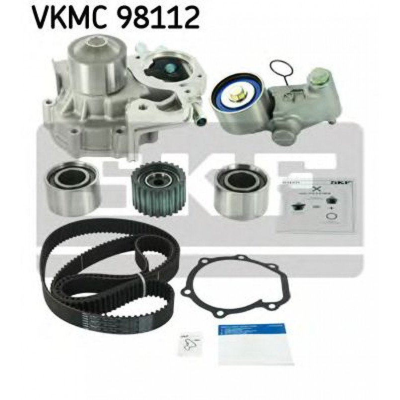 VKMC 98112 SKF - Насос охолоджуючої рідини + комплект зубчатого ремня